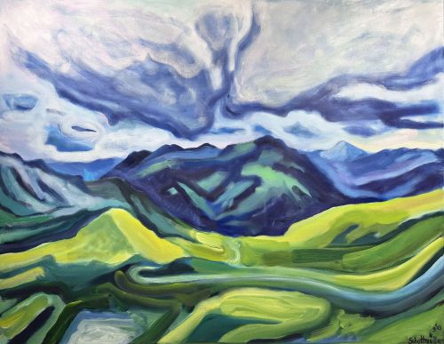 GG Hochalpenstraße (Den Wolken nahe, gen Süden)